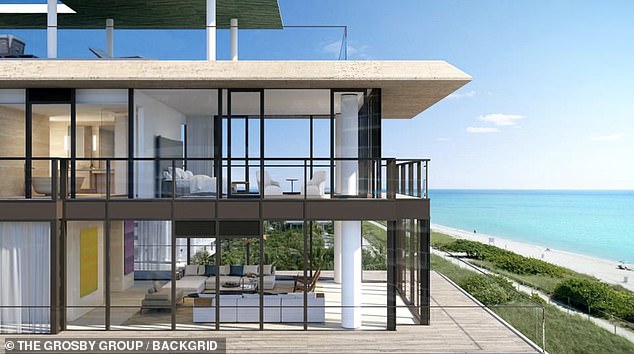 The couple's condo, which has a private pool and patio, will hit the market for $18.8 million sometime this year.