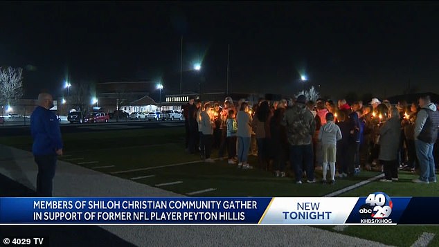 A prayer vigil was held Sunday in Hillis's native Arkansas.