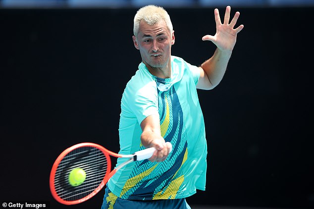 The 30-year-old (pictured playing at the Australian Open last year) has been passed over in favor of a much younger Australian talent.
