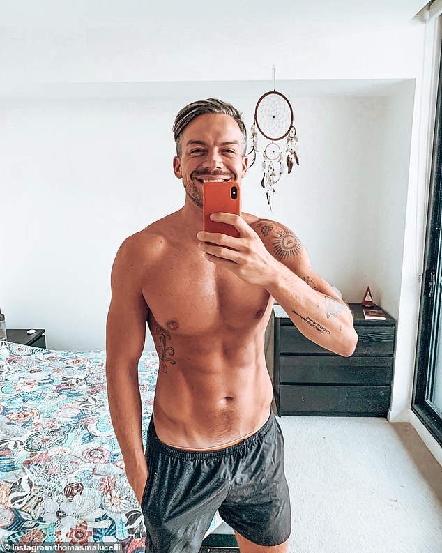 Sharing before and after photos of his fitness journey, Thomas recently said that he was now able to do things he only dreamed of at 25 years old.