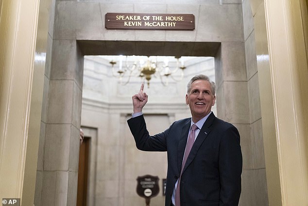 It took McCarthy 15 rounds of voting to finally become president last week.