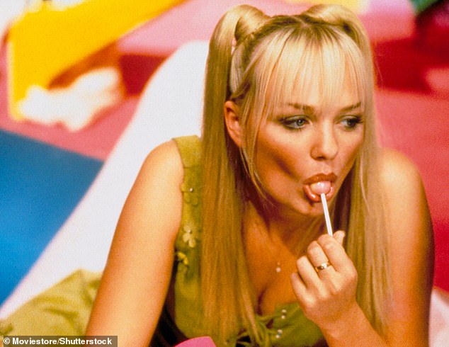 Reflecting on her incredible career, Emma said she looks back on it with fond memories.  Pictured in the 1997 film Spice World