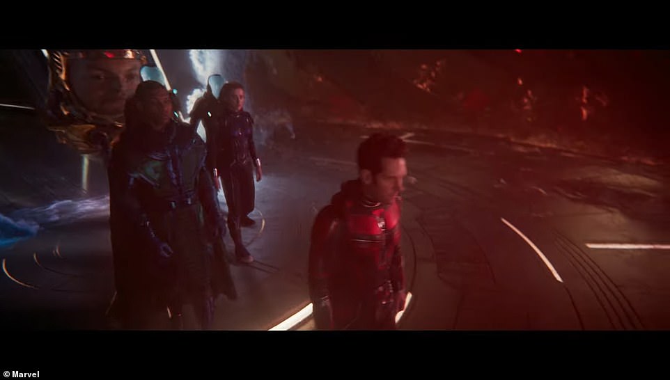 Glance: The character's name is an acronym for Mechanized Organism Designed Only for Kill, and while it hasn't been confirmed, a look at an unmasked MODOK (far left) in the trailer seems to reveal that Corey Stoll will be playing the character.