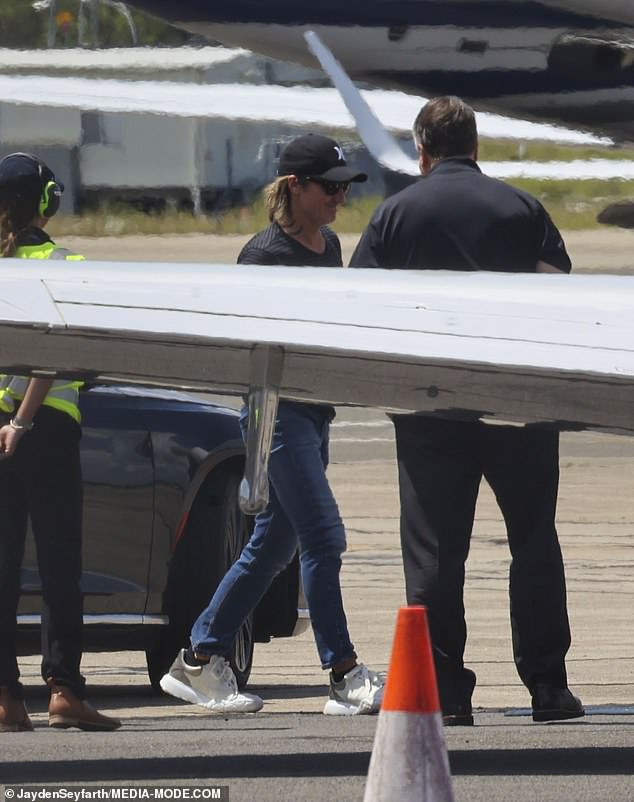 Nicole and Keith (pictured) were seen at Elton John's concert in Newcastle on Monday, where he performed for his Farewell Yellow Brick Road tour.