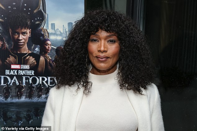 Backlash: Bassett and her 16-year-old son Slater made headlines on New Year's Eve with a TikTok video of her telling her mother and father, actor Courtney B. Vance, that Michael B. Jordan was dead , prompting Bassett to come running.  towards him in disbelief