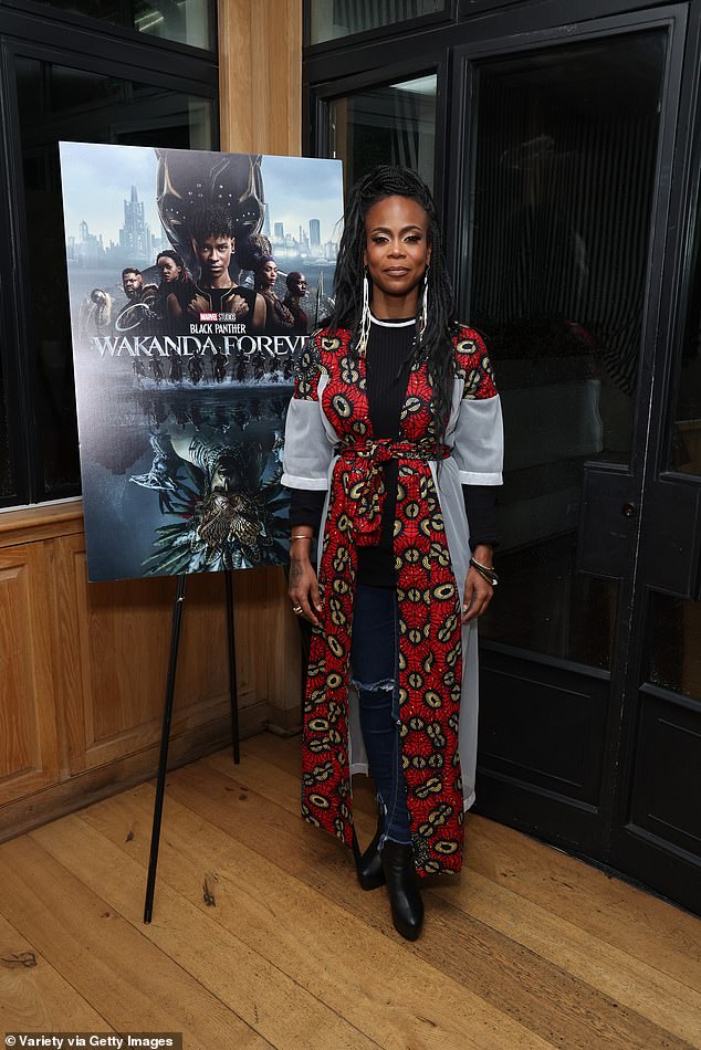 Hannah: Black Panther: Wakanda Forever, Production Designer Hannah Beachler attends The Women of Wakanda held at San Vicente Bungalows