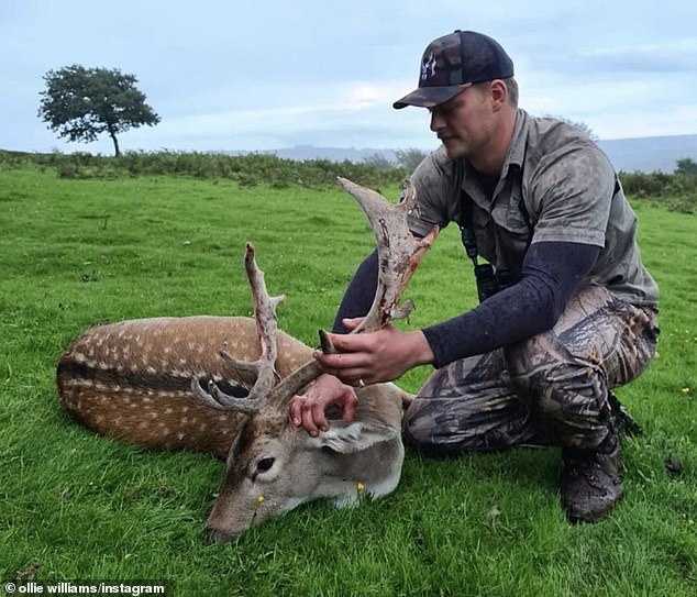 Traumatized: In 2020, contestant Ollie Williams caused a stir for his inclusion on the show after footage surfaced of him posing next to slaughtered animals in Africa.