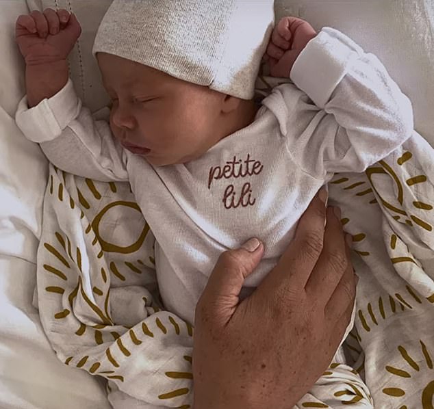 Harry and Meghan's daughter Lilibet dozing at home in Montecito after her birth in June 2021