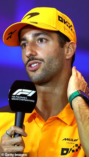 Ricciardo said there were no hard feelings with Piastri