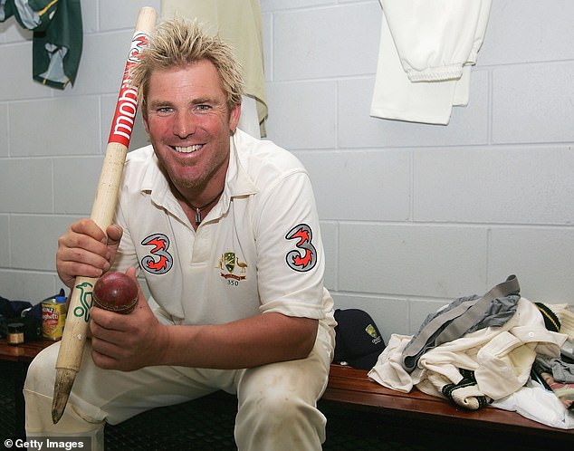 Warne's tally of 708 wickets in 145 Test matches is the second highest ever.