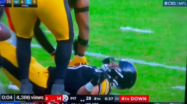 The Steelers celebrated a sack of Alex Highsmith with a mock 'CPR' in Sunday's game