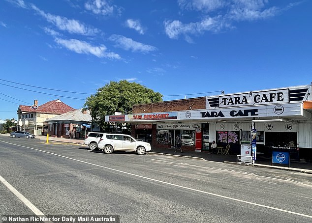 Tara locals (pictured) have seen Wood drive into town in his unmarked truck which, in the aftermath of the Wieambilla tragedy, has scared some locals about what is happening in the Condamine bush.