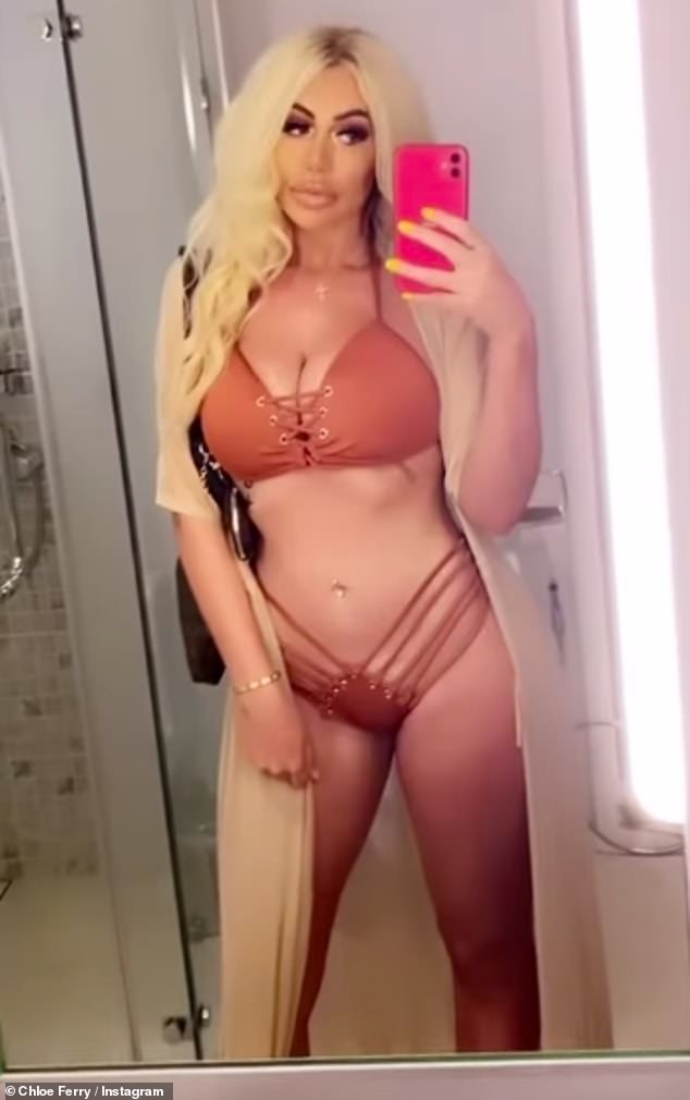 Here it is: The 27-year-old Geordie Shore star was reminiscing about a trip to Thailand she took three years ago when she shared the sexy video on her Instagram story.