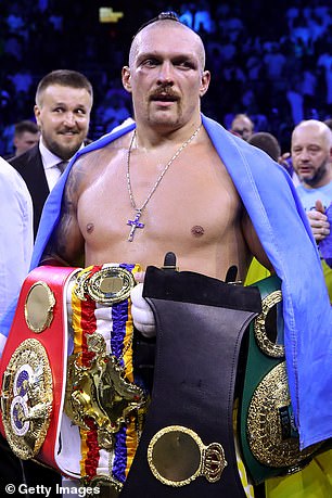 Now he's ready to meet Usyk, who holds the other three recognized heavyweight titles.