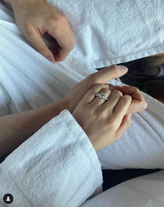 OMG!  Mimi broke the news by sharing snaps of her stunning engagement ring, along with a caption that read: 