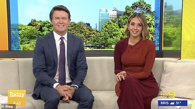 Brooke Boney told weather host Scherri-Lee Biggs that 