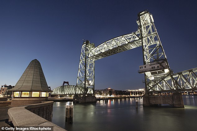 The iconic Koningshavenbrug bridge in Rotterdam was scheduled to be dismantled to allow passage for Jeff Bezos' newly built superyacht, and the Amazon billionaire picked up the bill, but after public outcry, the ship was modified so that it was no longer needed.