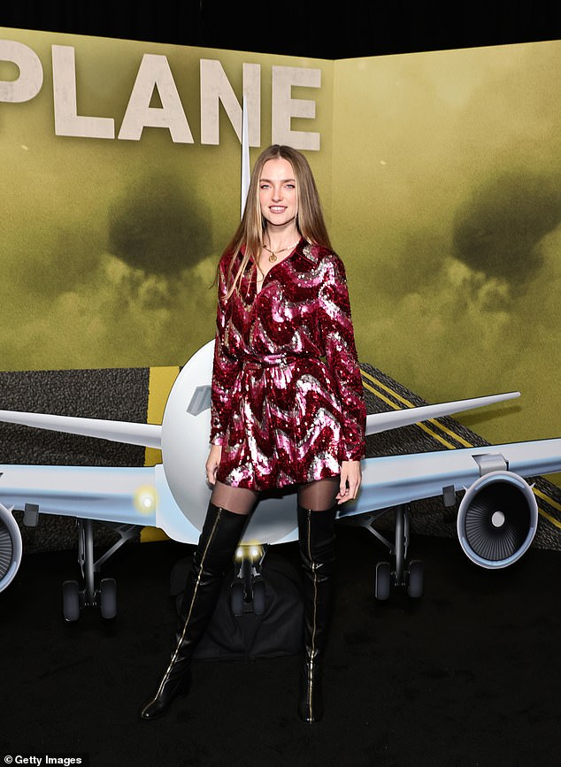 Vlada: Vlada Roslyakova attends the premiere of Plane in New York City
