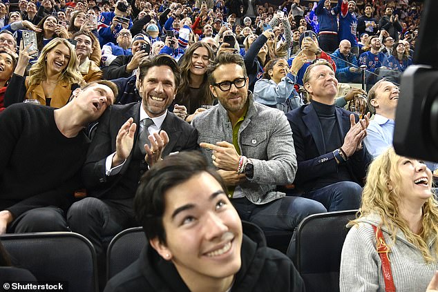 Rangers legend: Ryan watched the game while sitting next to New York Rangers legend Henrik Lundqvis