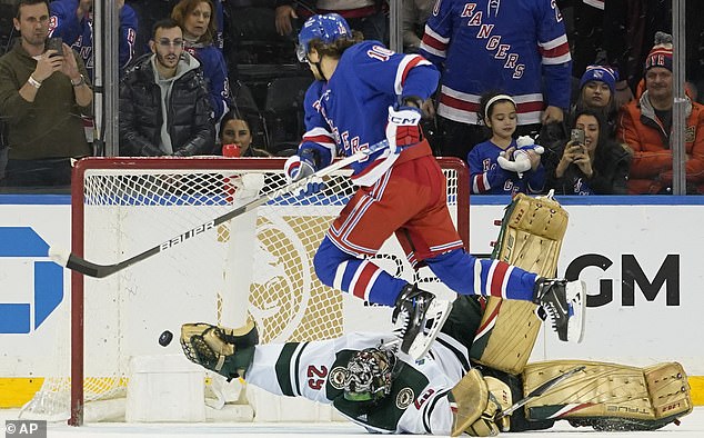 Decisive goal: Rangers beat the Wild after Artemi Panarin scored the decisive goal in a penalty shootout