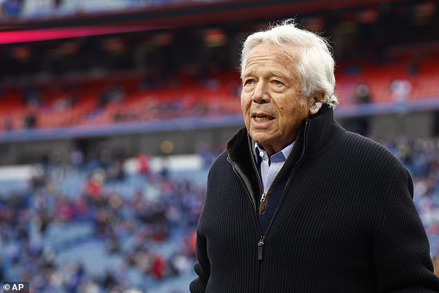 Robert Kraft, owner of the New England Patriots, owned shares in FTX that were once worth $53 million.