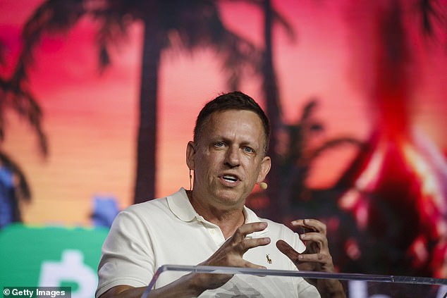 Peter Thiel, venture capitalist and billionaire founder of Paypal, once owned $25 million worth of stock