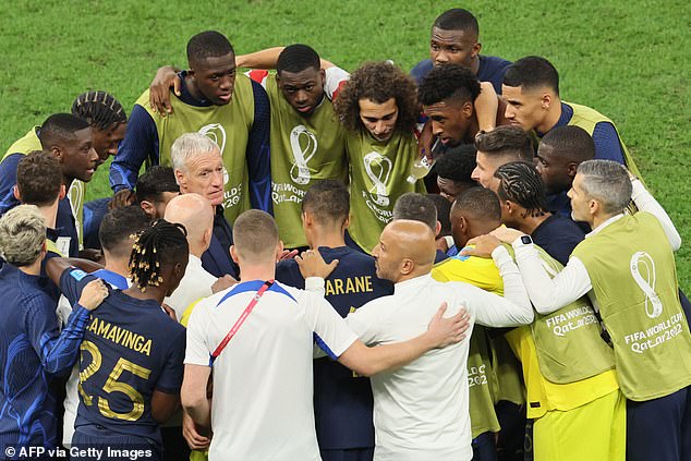 Deschamps led France to the World Cup final last month, which they lost to Argentina.