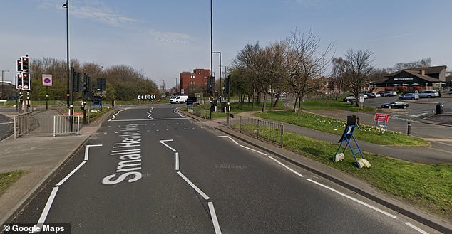 Outside of the capital, the most congested road was in Birmingham ¿ the A45 eastbound from Bordesley Circus to Henry Road (pictured). This was the fourth busiest road in the UK in 2022