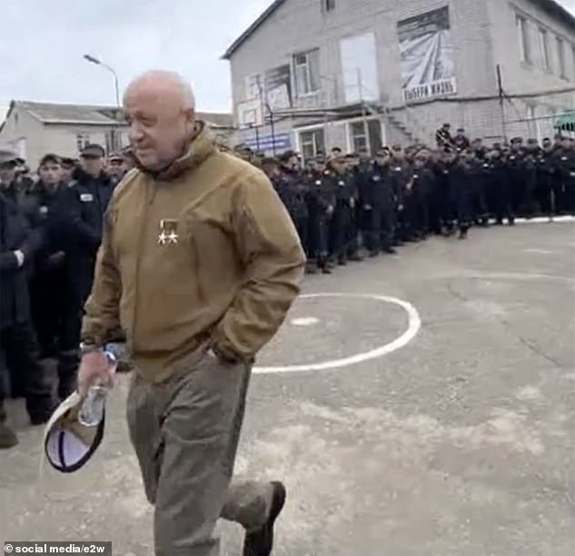 He told the inmates they will be pardoned if they survive six months in the war against Ukraine. They should take their own lives instead of being taken prisoner, he said