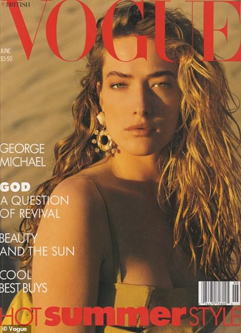 A marvel: the mermaid often appeared on the cover of Vogue