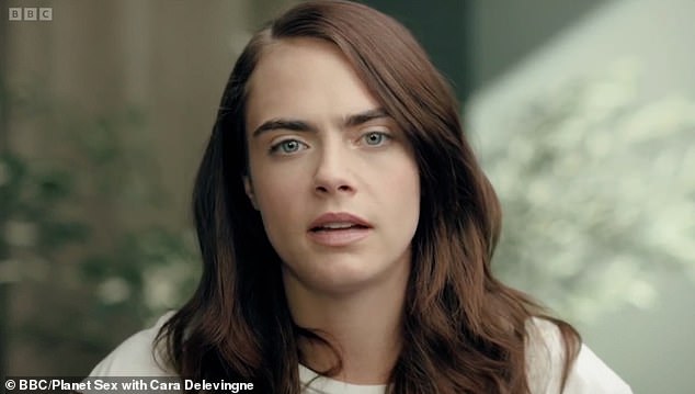 In the running: Cara Delevingne is among the cast of Only Murders In The Building, which is in the running for Outstanding Performance by an Ensemble in a Comedy Series.