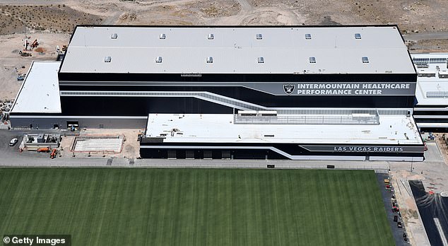 Many of the events at the 2023 Pro Bowl Games Skills Competitions will take place at the Los Vegas Raiders headquarters and practice facility (pictured)