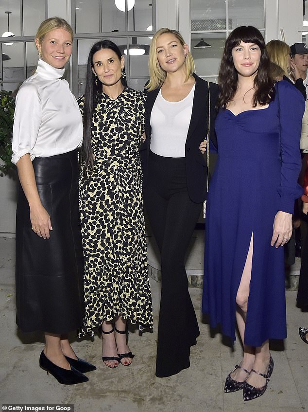 Book: Demi was supported by Gwyneth, Kate Hudson and Liv Tyler at the launch party for her memoir Inside Out in 2019