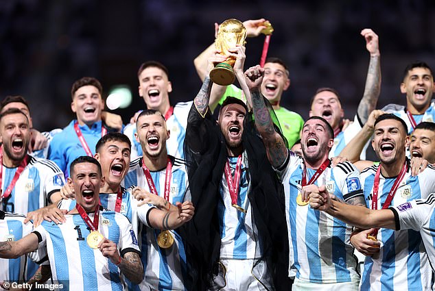 It was only last month that Messi was lifting the World Cup for Argentina in the Middle East.