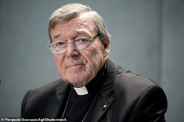 While Abbott's statement was welcomed by many Australian Catholics, some argued it was insensitive given the allegations Pell (pictured) faced in his lifetime, including that he helped cover up abuse by other clergy.