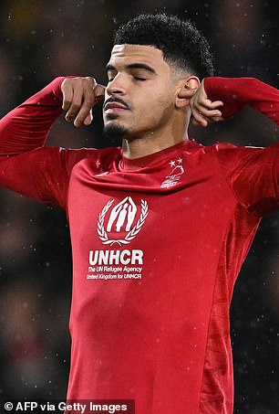 Gibbs-White did the same celebration when scoring his penalty during an intense shootout