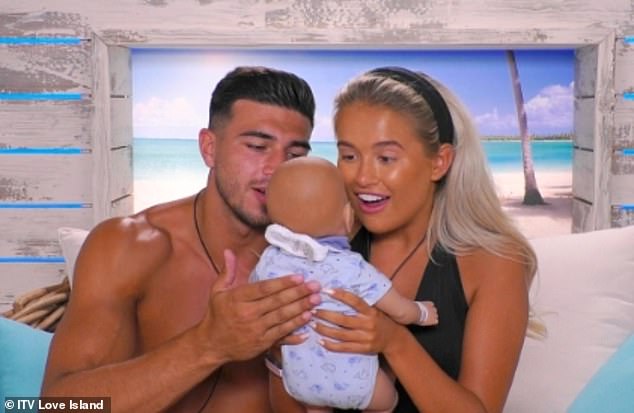 Thought: In the Love Island episode where the couples have to babysit fake children in the Baby Challenge, the duo decide on Maya's name.