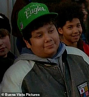 The former child star rose to fame in 1992 playing Greg Goldberg on The Mighty Ducks (pictured)