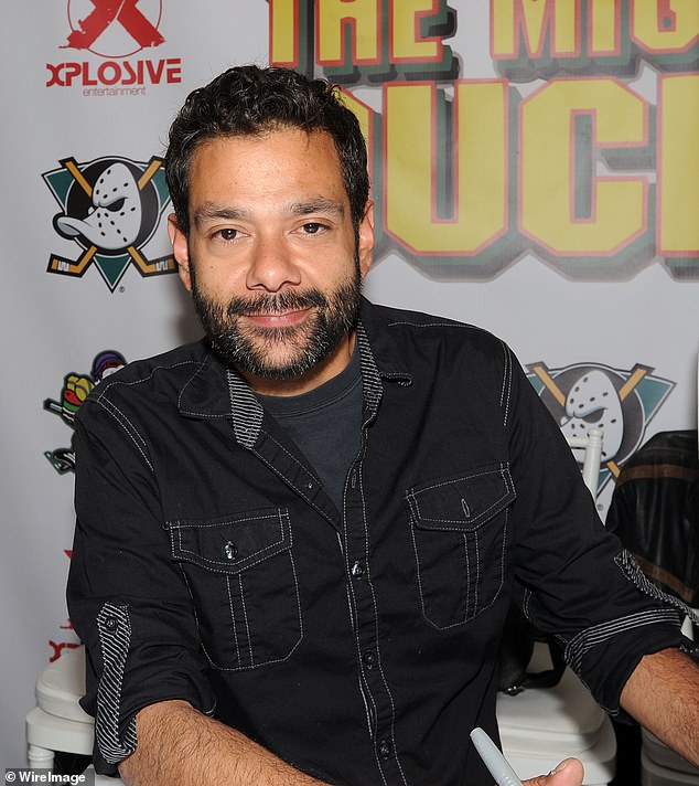 Weiss (pictured in 2015) paid a special tribute to Mighty Ducks and Heavyweights star Aaron Swartz for putting together a video of the cast and crew from both films wishing him well.