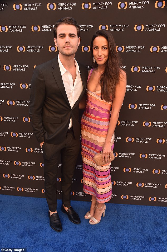 The ex: Ines was previously married to The Vampire Diaries star Paul Wesley, 40.  They separated after three years of marriage in September 2022 (pictured in 2019)