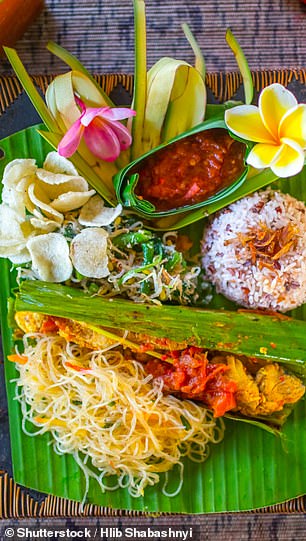 While Bali has delicious food, travelers have been warned to be careful.