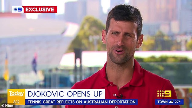 When Woodbridge asked Djokovic who the biggest threats at the tournament were, the 21-time Grand Slam champion didn't mention the French Australian.