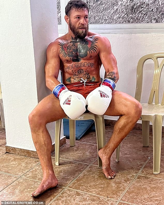 McGregor's last fight was in July 2021, when he suffered a first-round loss to Dustin Poirier after breaking his tibia.