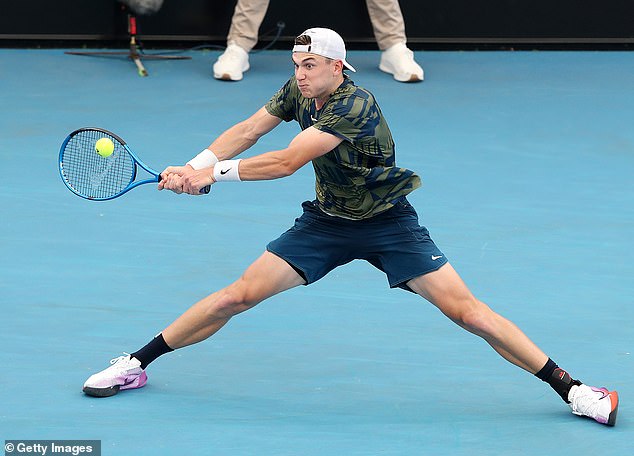 Draper has progressed well and beat Karen Khachanov at an ATP 250 event in Adelaide.