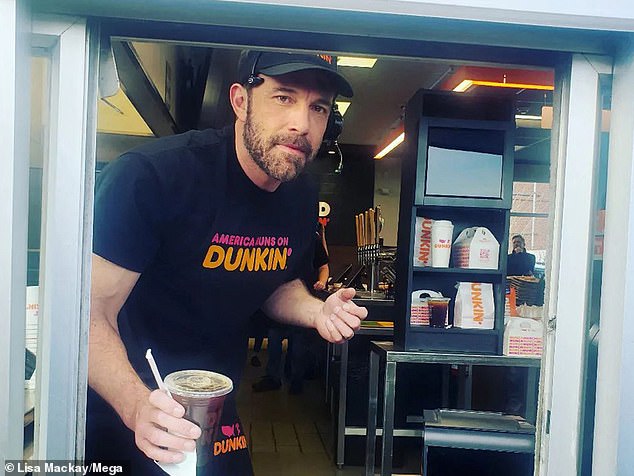 Action!  On Tuesday, Jennifer was in Boston acting in a Dunkin' Donuts commercial directed by and starring her fourth husband, Ben Affleck, which is supposed to air during Fox's Super Bowl LVII telecast on February 12.