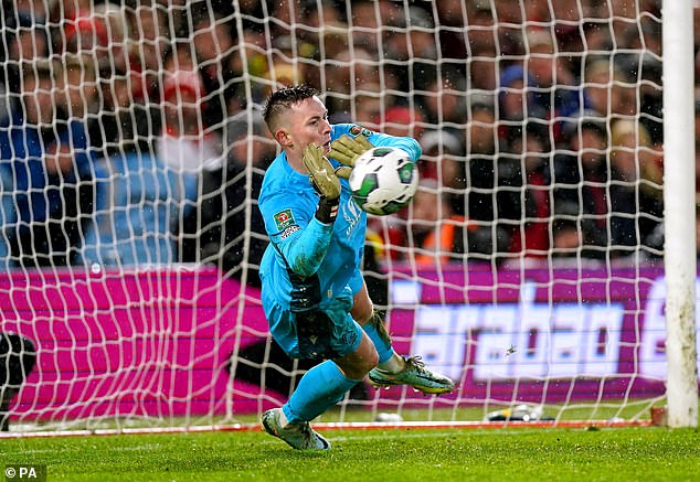 But the loan goalkeeper is likely to miss the home-and-away semi-final with Manchester United.