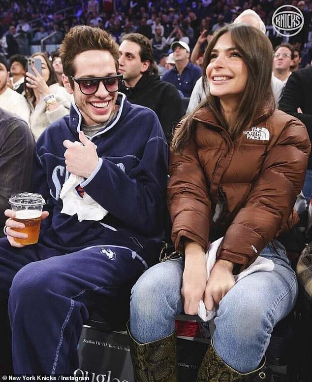 Recent fling: Emily was previously linked to former SNL comedian Pete Davidson until the two stars opted to go their separate ways last month in December 2022