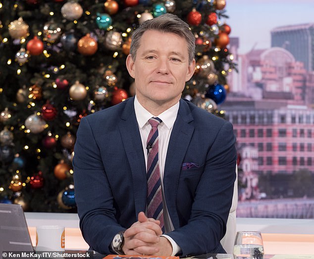 Career change: Ben Shephard has revealed that he almost stripped naked in his college days in a bid to earn money (pictured this week)