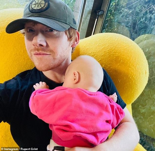 Are here!  Six months after his baby girl arrived, Rupert took to Instagram to reveal that his daughter had been named Wednesday.