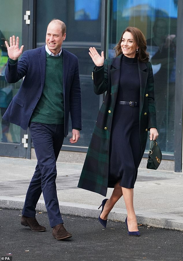 The couple visited Liverpool to open the new hospital and thank the staff for their hard work.